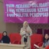 Talkshow Interaktif bertajuk “Menggugat Feodalisme Akademik Melalui Kepemimpinan Feminis” yang diselenggarakan Lingkar Studi Feminis (LSF) di Ruang Teater Fakultas Ilmu Tarbiyah dan Keguruan (FITK) UIN Syarif Hidayatullah Jakarta, Ciputat, Kota Tangerang Selatan, Jumat (10/7/2026).
