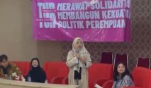 Talkshow Interaktif bertajuk “Menggugat Feodalisme Akademik Melalui Kepemimpinan Feminis” yang diselenggarakan Lingkar Studi Feminis (LSF) di Ruang Teater Fakultas Ilmu Tarbiyah dan Keguruan (FITK) UIN Syarif Hidayatullah Jakarta, Ciputat, Kota Tangerang Selatan, Jumat (10/7/2026).